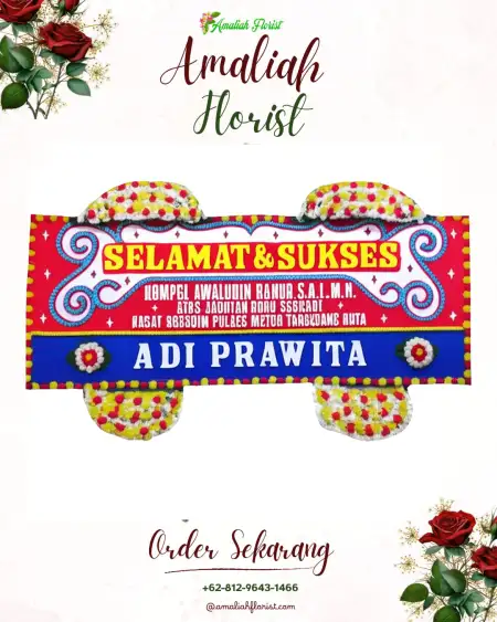Papan Bunga Ucapan Selamat Cirejag